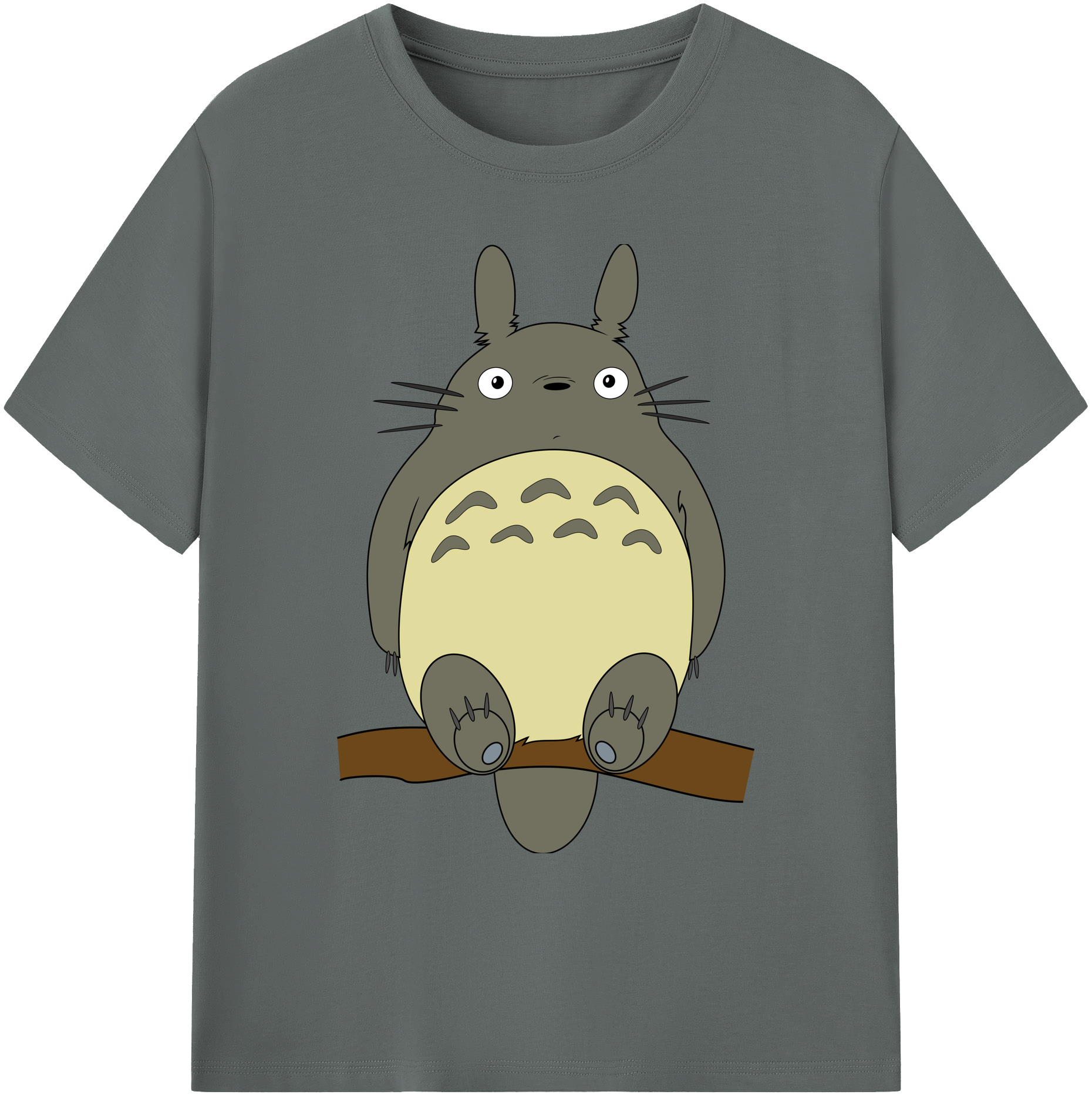 （画像用） となりのトトロ 草壁メイ 草壁サツキ My Neighbor Totoro Satsuki Kusakabe Mei Kusakabe 綿100％ メンズ半袖Tシャツ｜肌触りやわらか＆通気性